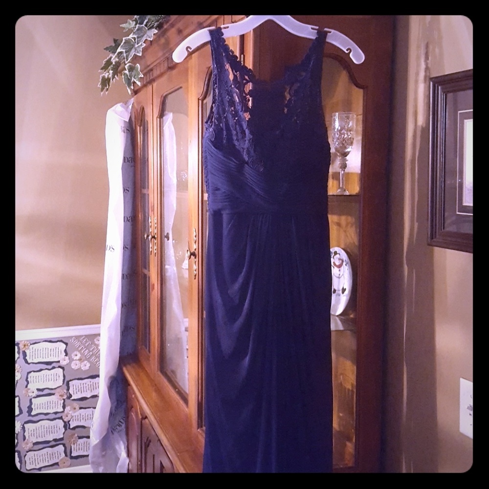 David's Bridal Maxi Dress